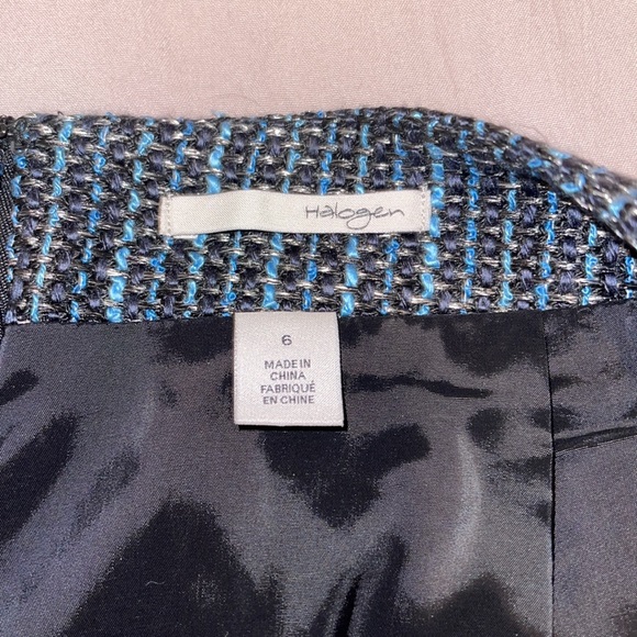 Halogen Pencil Skirt-Gorgeous fabric! - Picture 2 of 3